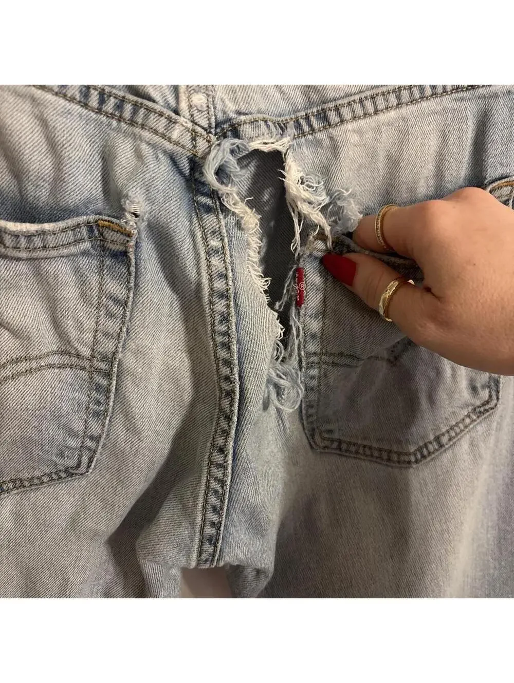 Levis destroyed levi’s